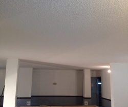 Textured ceiling