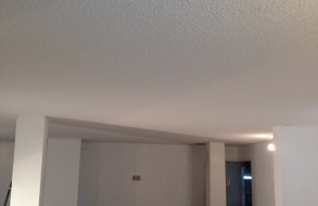 Textured ceiling 